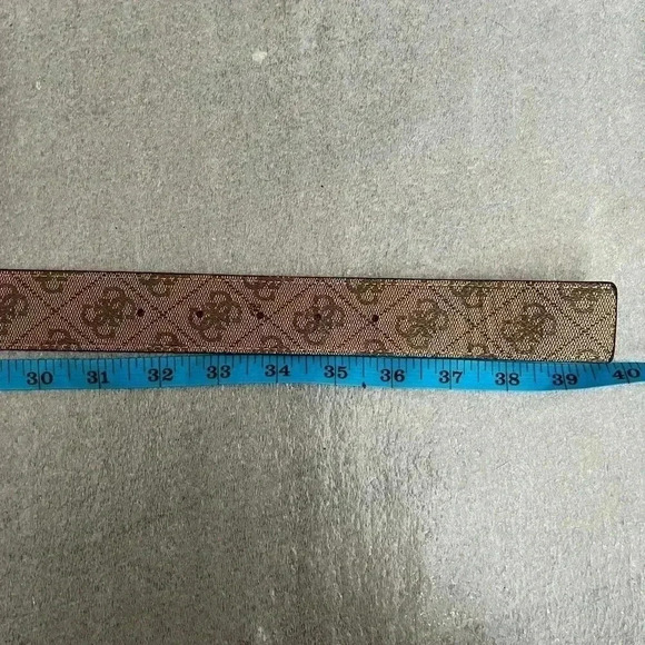 [40”]Vintage Guess Monogram  Women Belt-NWOT - Picture 6 of 6